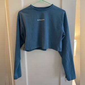 Alphalete Long Sleeve Crop